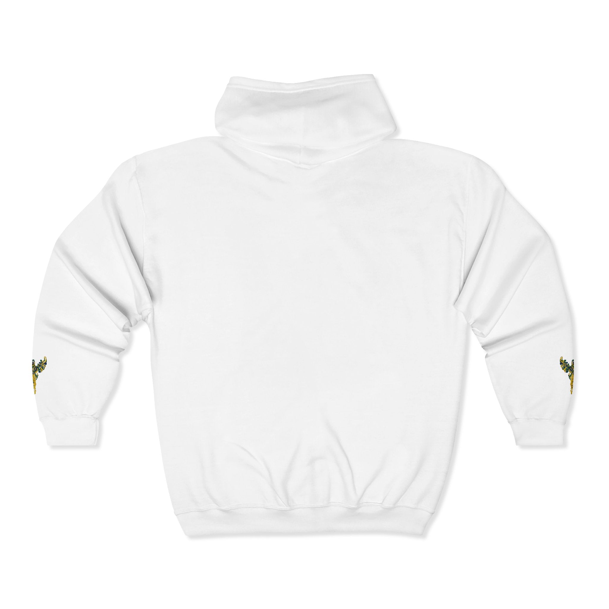 Wild Brazil Macaw Zip-Up Hoodie