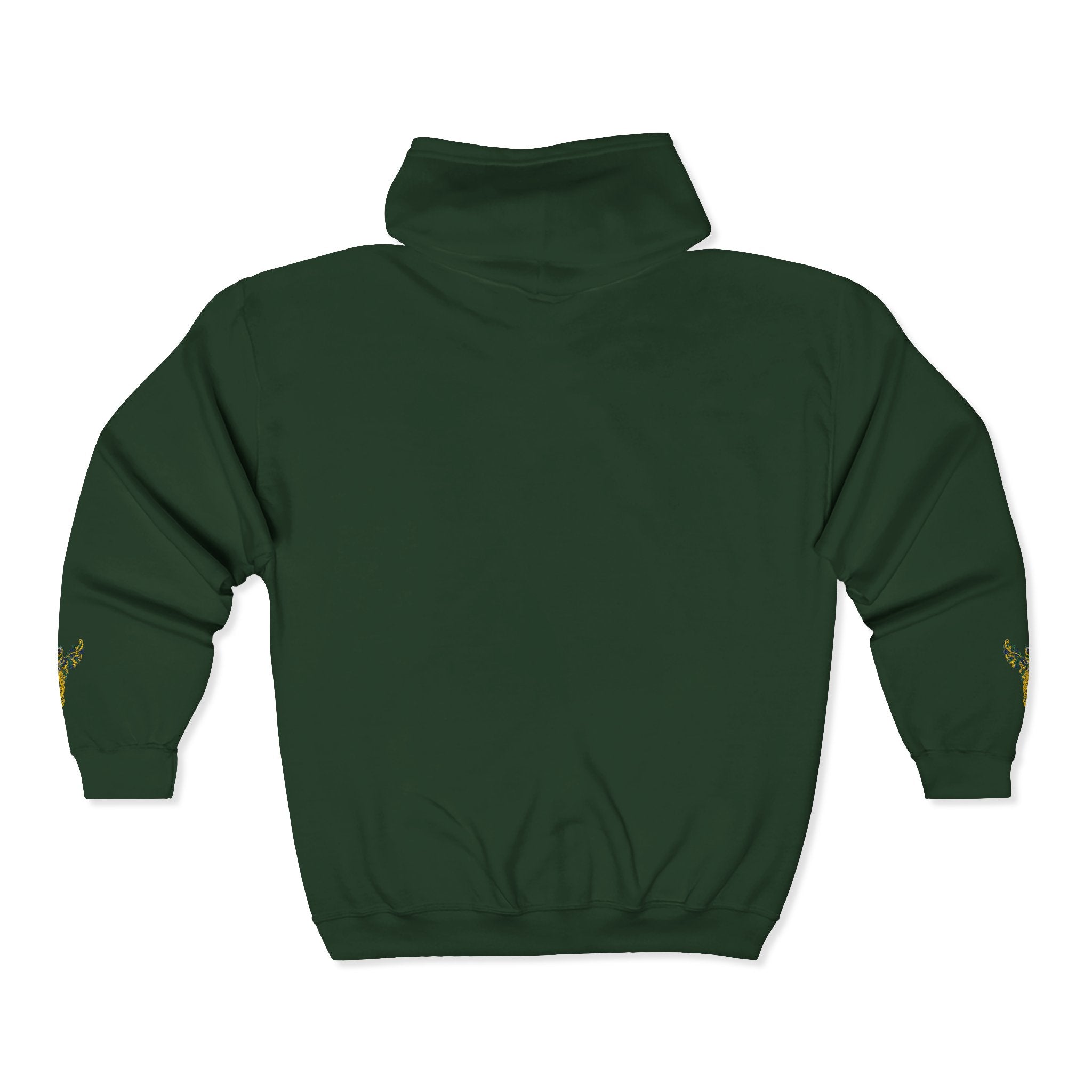 Wild Brazil Macaw Zip-Up Hoodie
