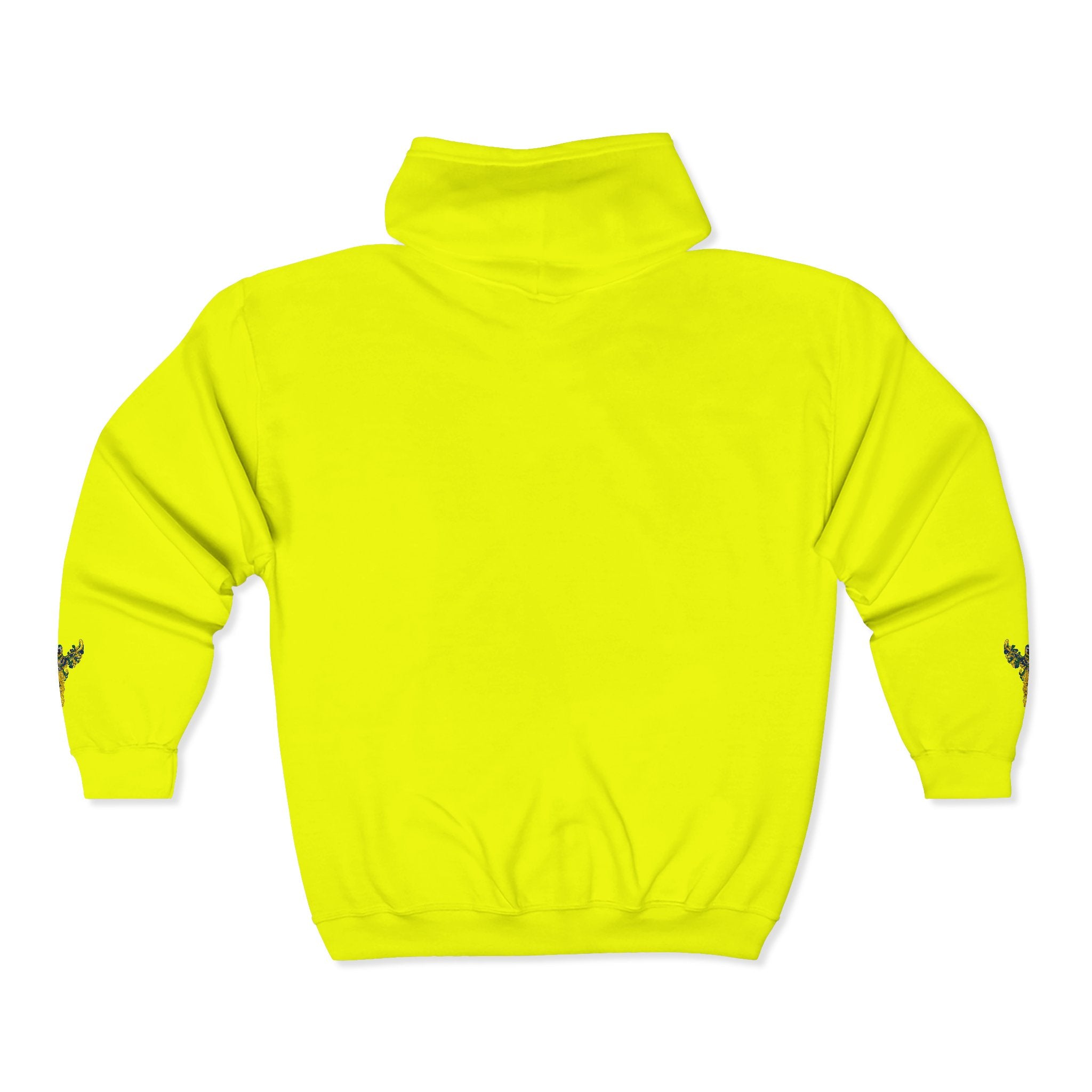 Wild Brazil Macaw Zip-Up Hoodie
