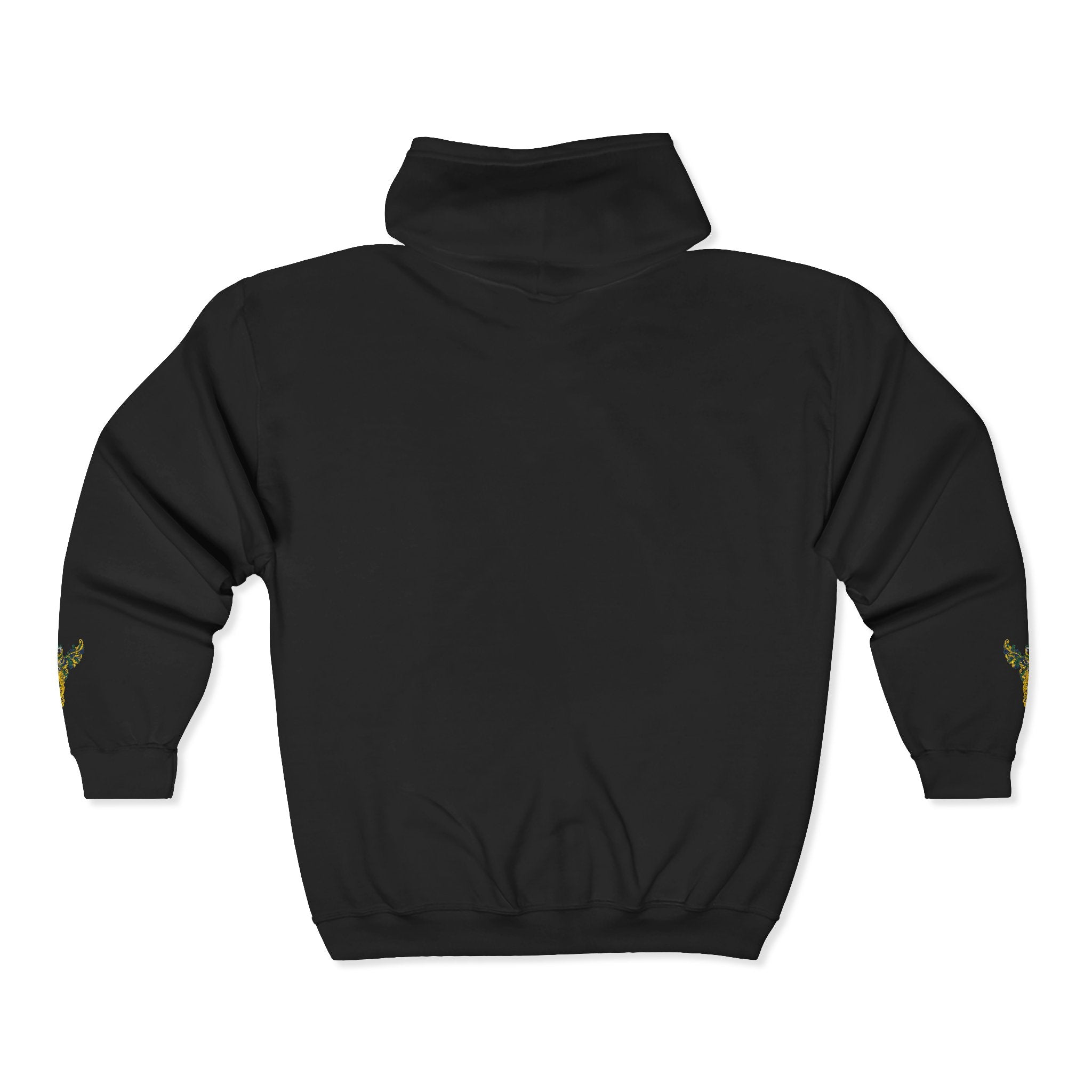 Wild Brazil Macaw Zip-Up Hoodie