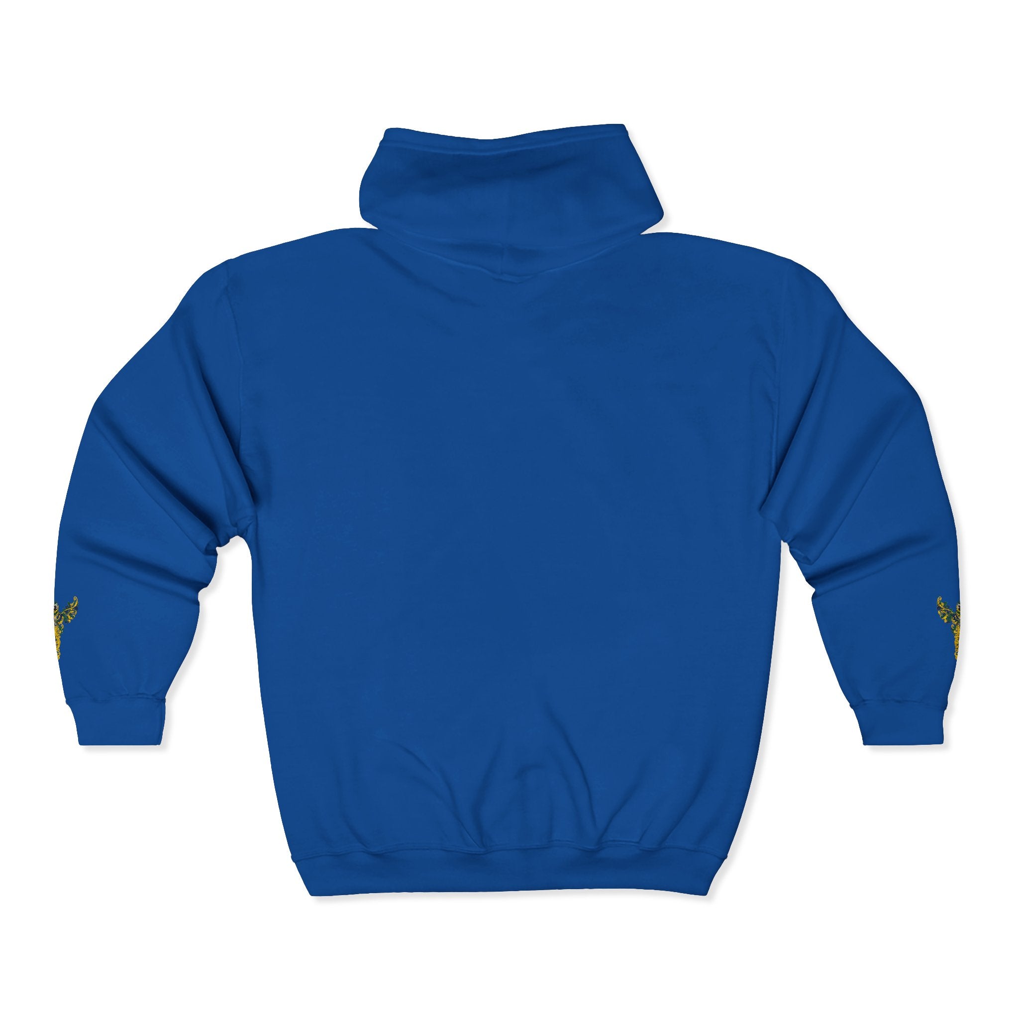 Wild Brazil Macaw Zip-Up Hoodie